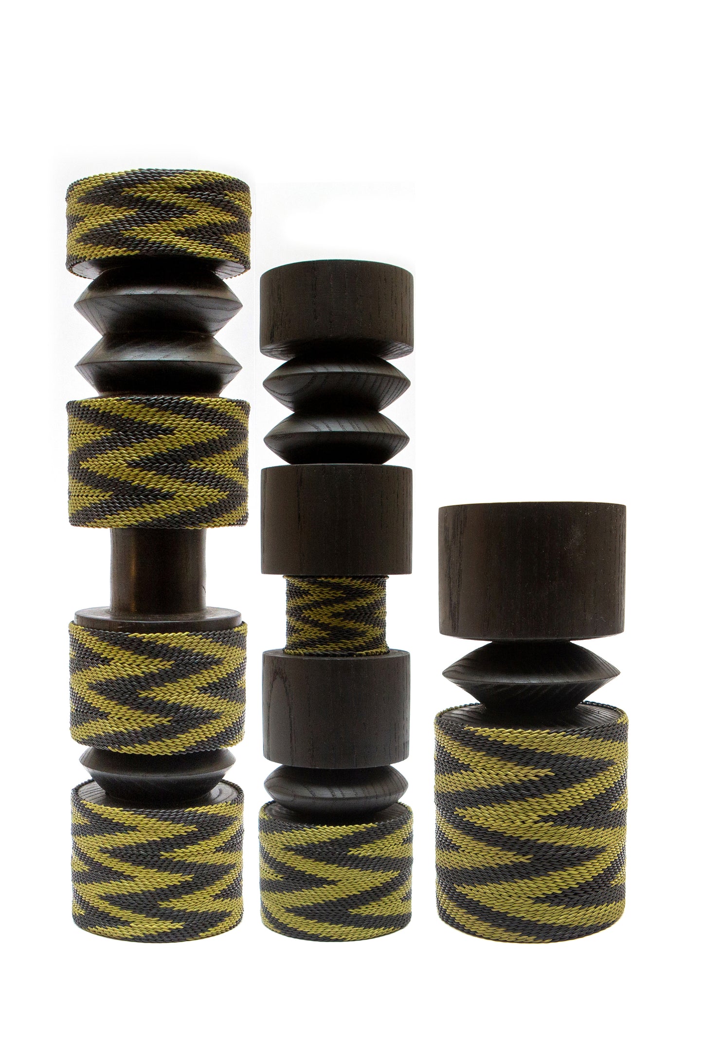 Chunky Black Copper Trio