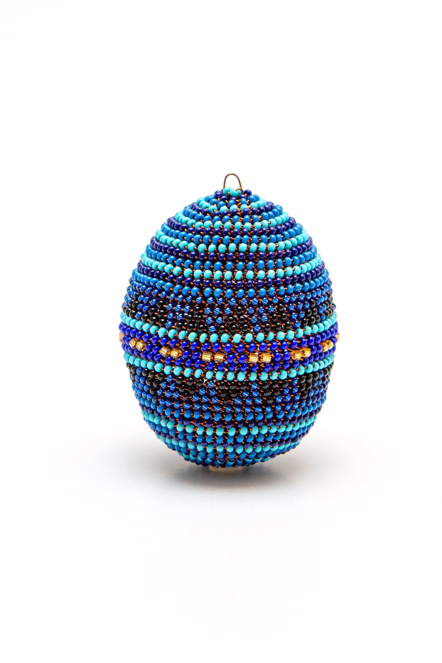 Copper Zulu Egg Blues, Christmas Decoration