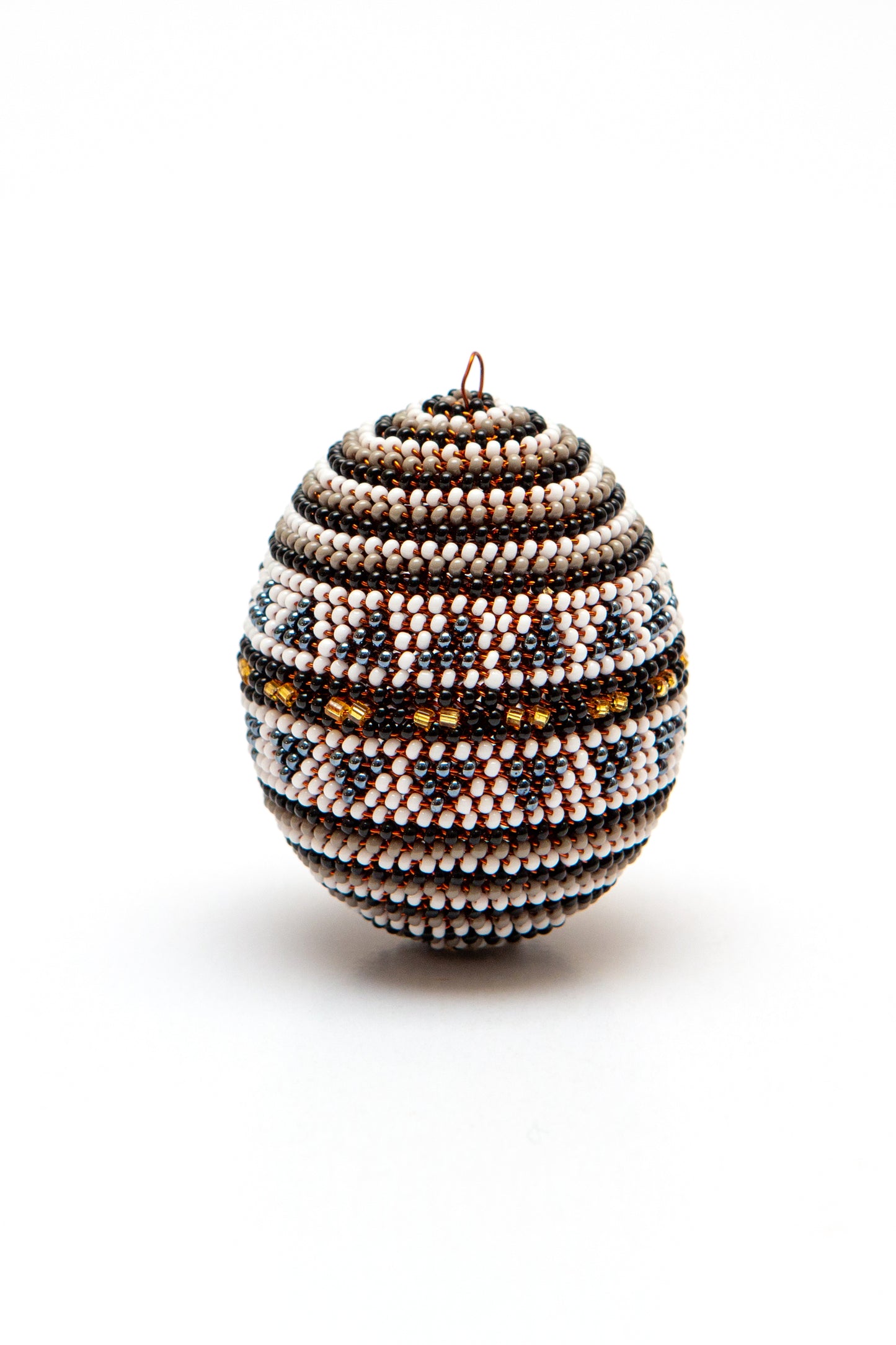 Copper Zulu Egg  Earth Pink, Christmas Decoration