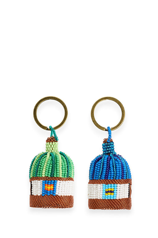 Zulu hut key ring