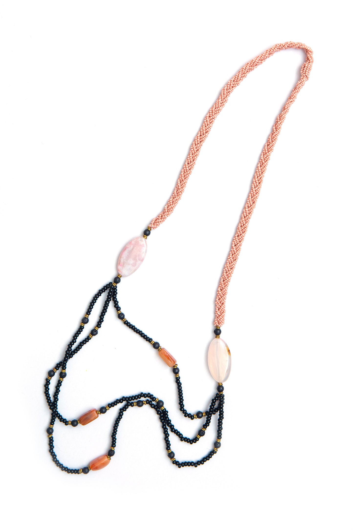 Zulu Three row Necklace